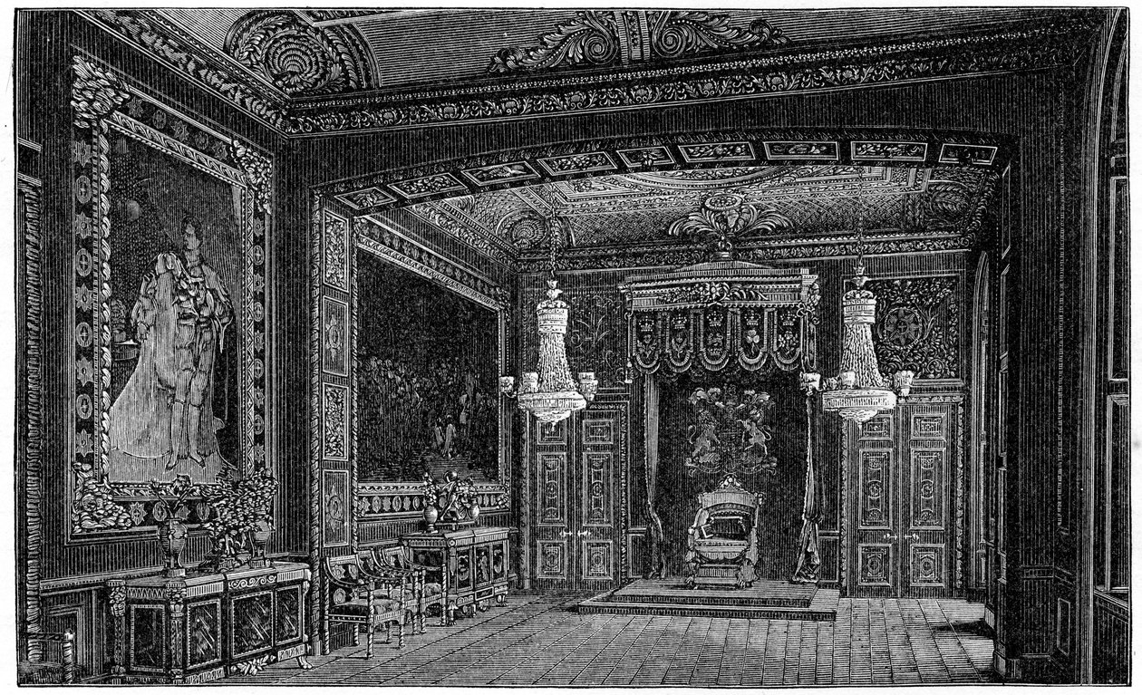 La Salle du Trône, Windsor, 1880 - Robert Taylor Pritchett