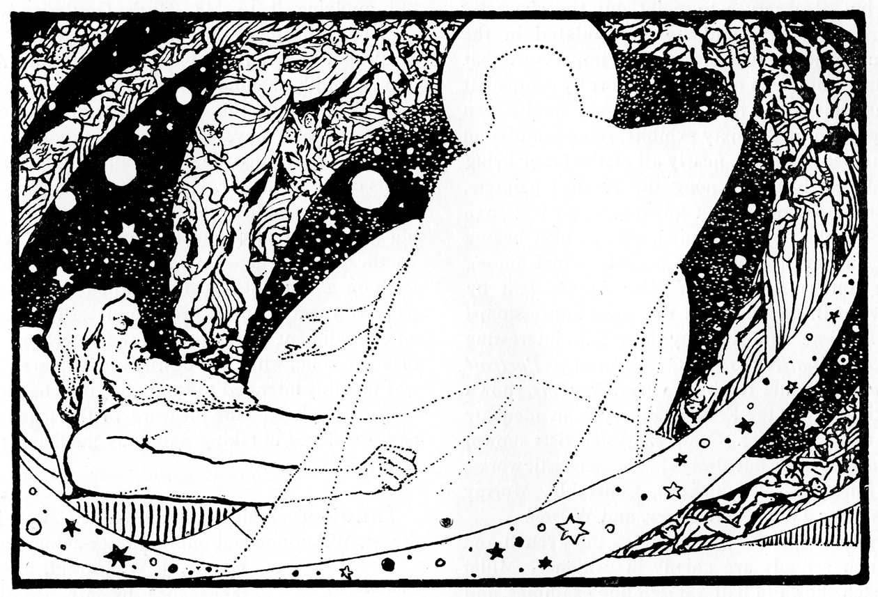 Dessin pour le Livre de Job, 1913 - Robert Traill Rose