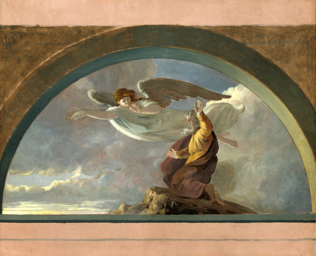 (Moïse visitant la terre promise) - Robert Walter Weir