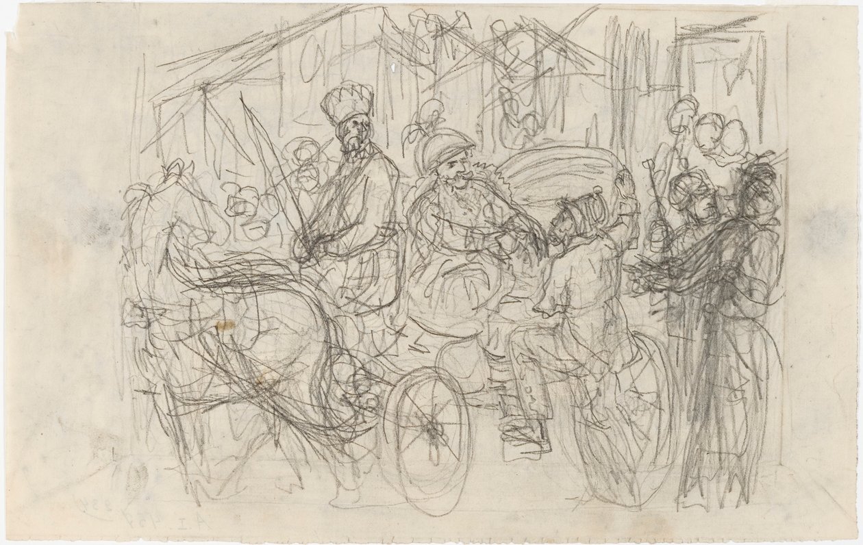 Un souvenir de marché du lieutenant. Illustrations pour les histoires de l