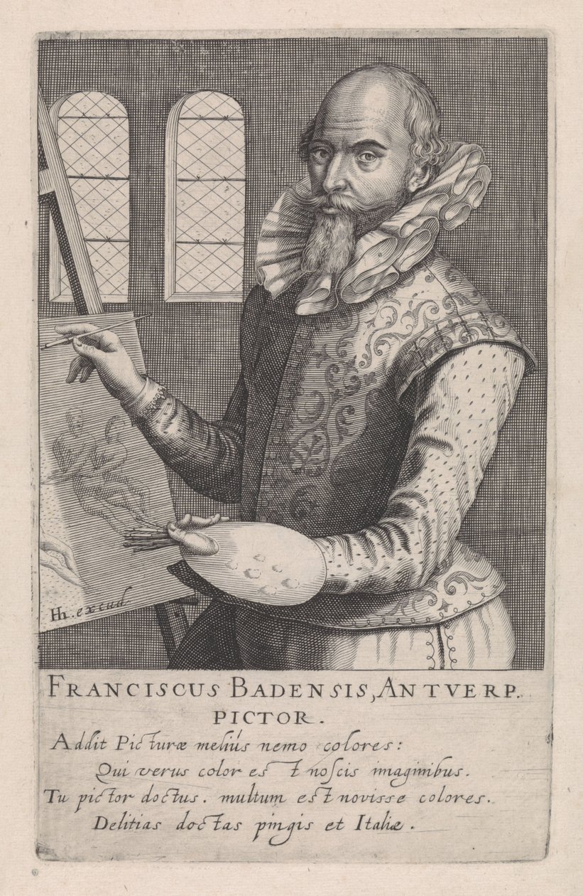 Portrait de Frans Badens - Robert Willemsz de Baudous