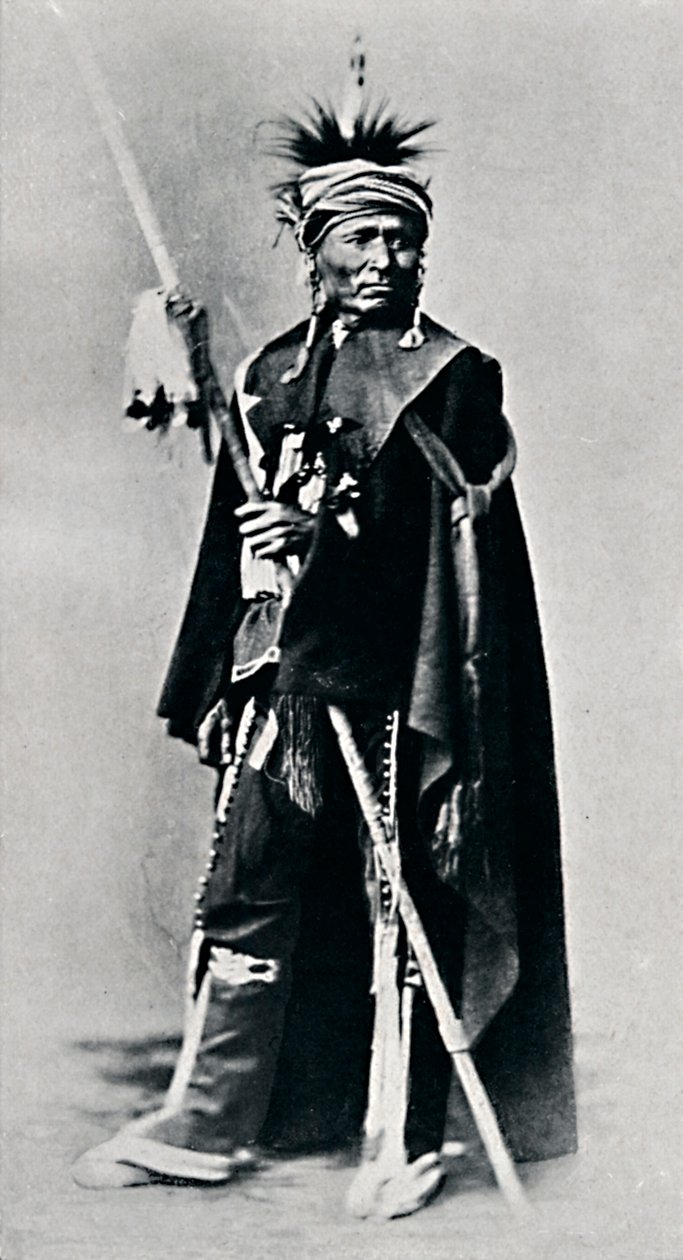 Un brave Algonquin, 1912 - Robert Wilson Shufeldt