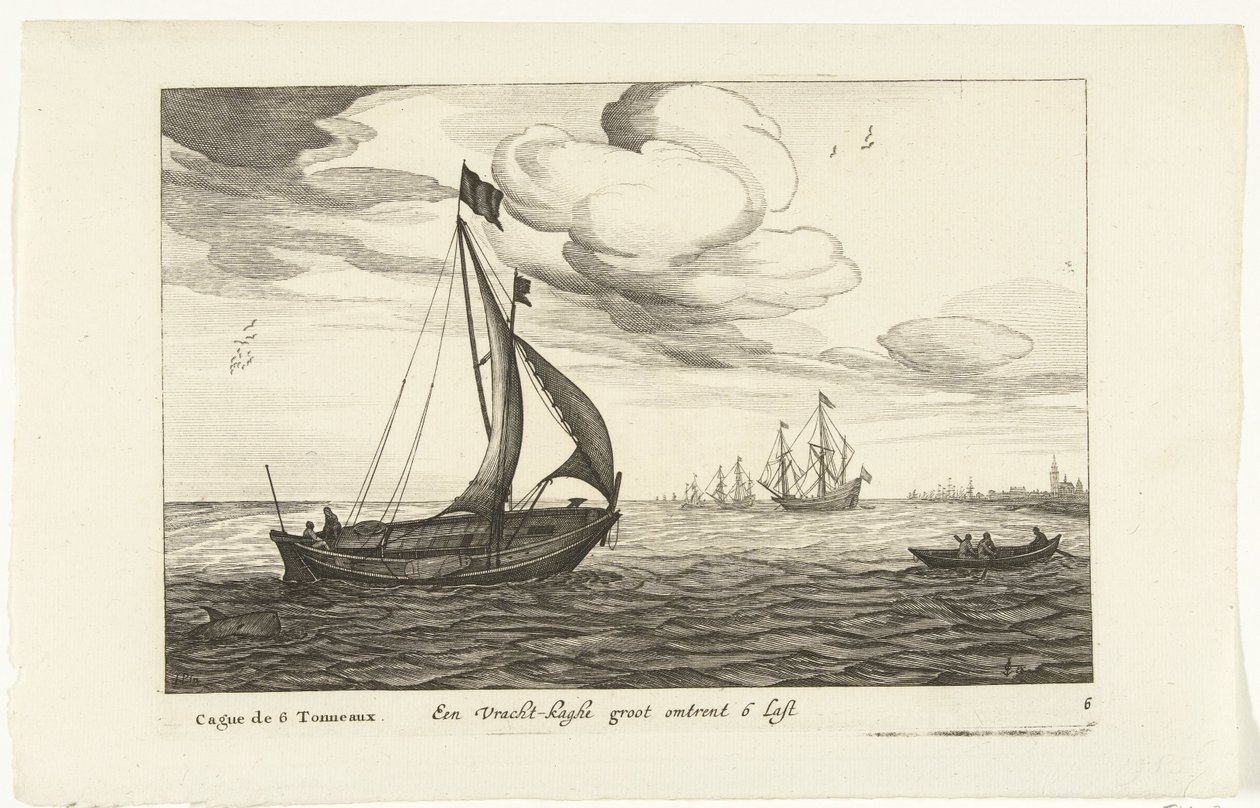 Vrachtkagen - Robert de Baudous (possibly)