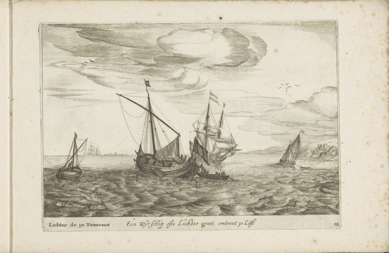 Wijdschip ou lichter - Robert de Baudous (possibly)