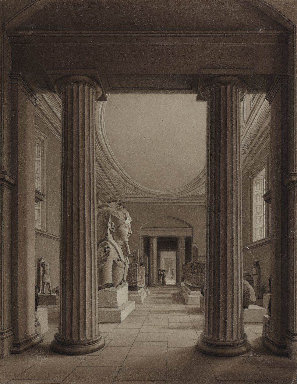British Museum, c.1840 - Robert the Younger Havell