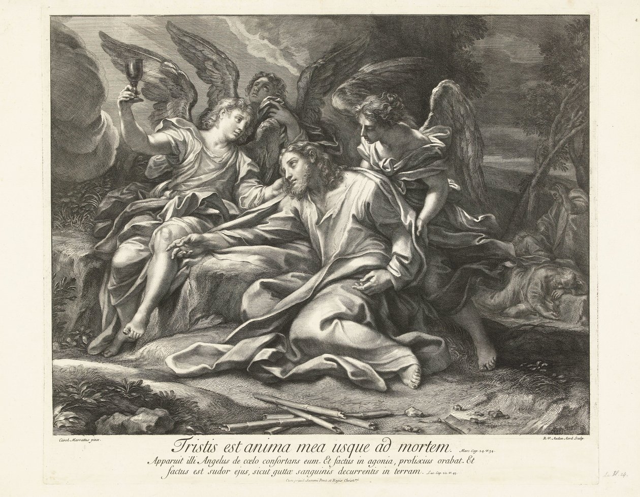 Christ au Mont des Oliviers - Robert van Audenaerd