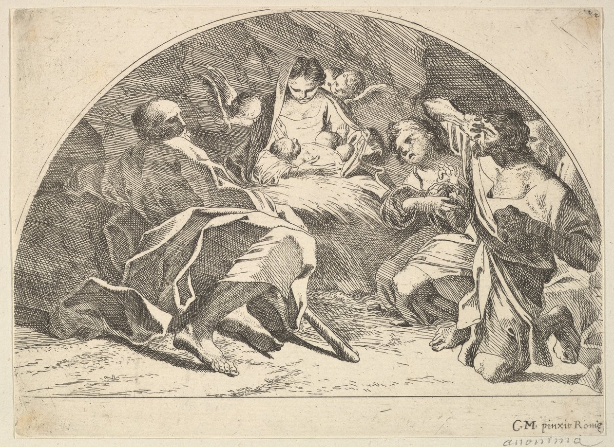 Nativité, 1680-1743 - Robert van Audenaerde