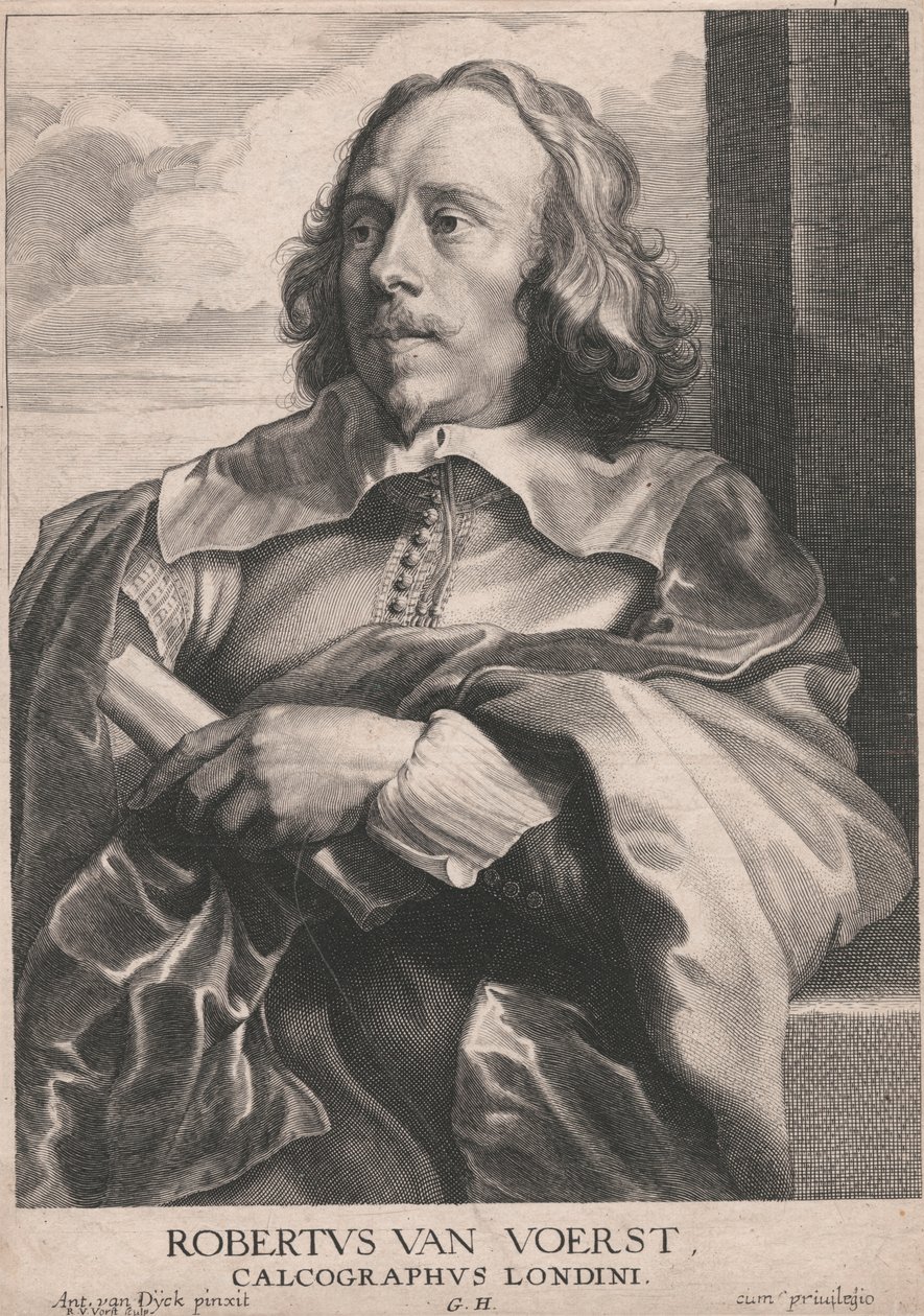 Robertus van Voerst, Calcographus Londini - Robert van Voerst