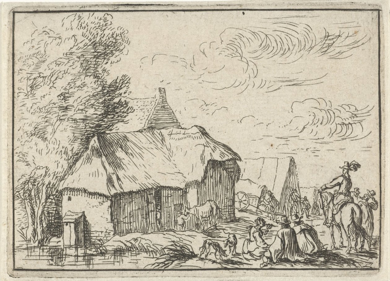 Campement près d