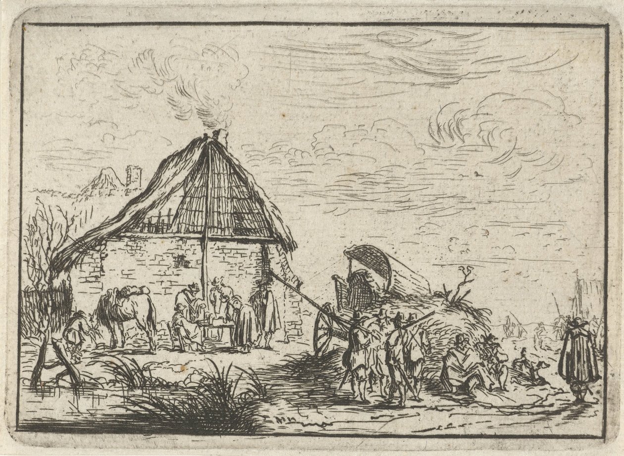 Soldats près d