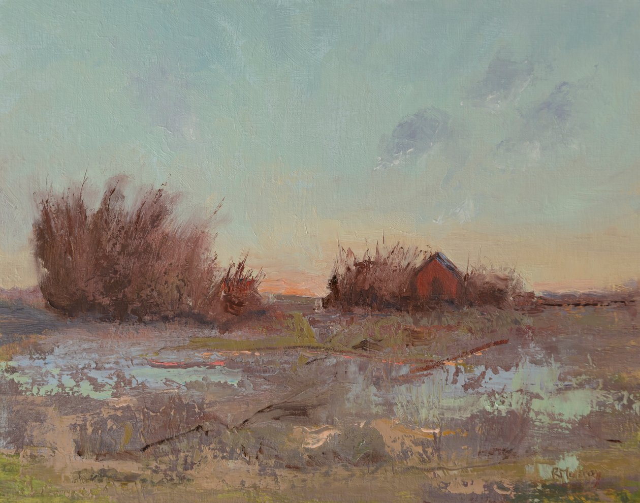 Granges près du marais, 2023 - Roberta Murray