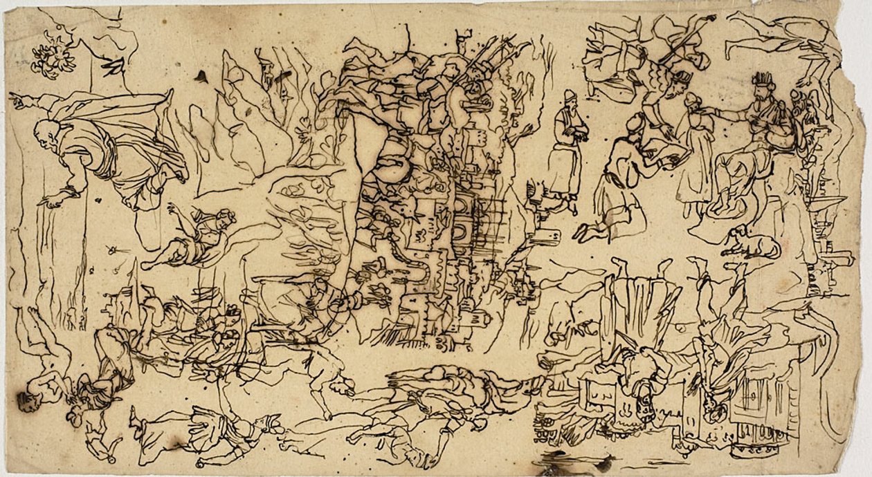 Scènes bibliques - Rodolphe Bresdin