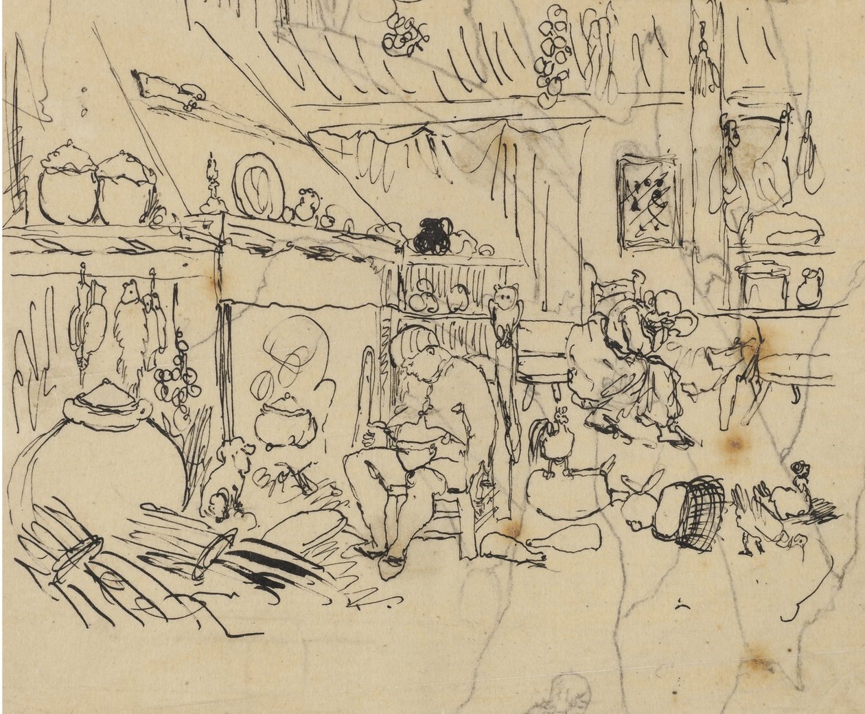 Misère à la maison - Rodolphe Bresdin