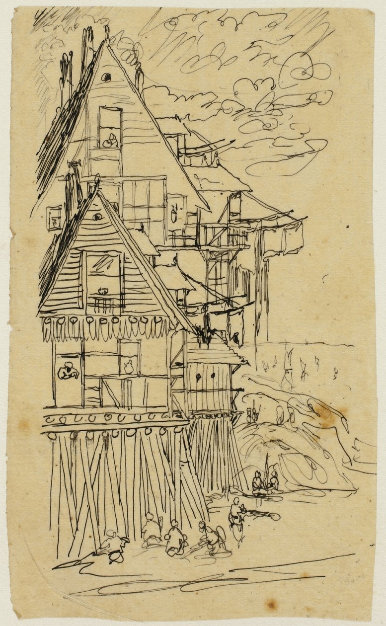 Le bord du rivage - Rodolphe Bresdin