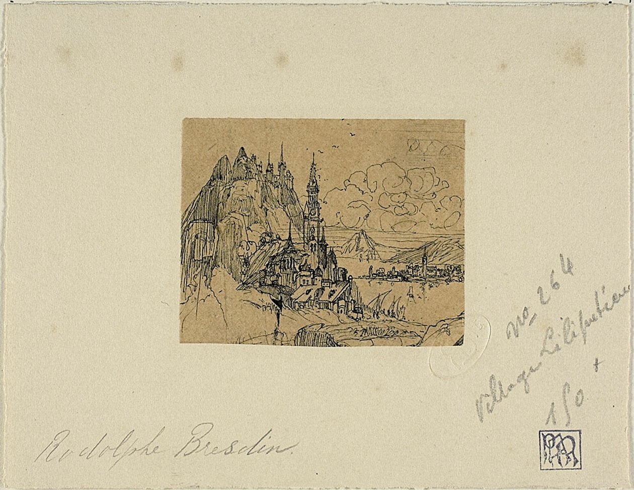 Le village lilliputien - Rodolphe Bresdin
