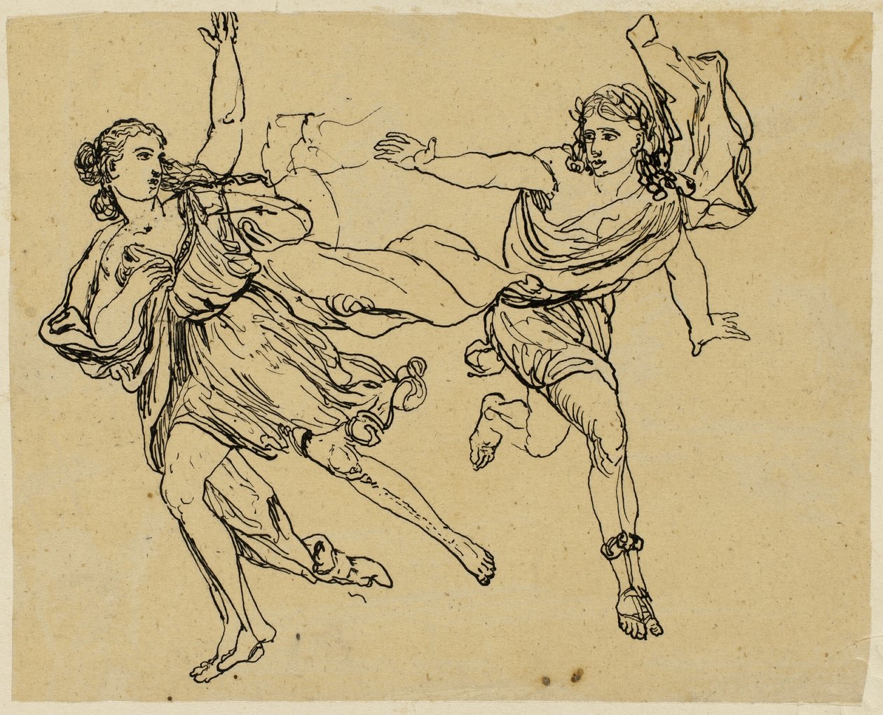 La poursuite - Rodolphe Bresdin