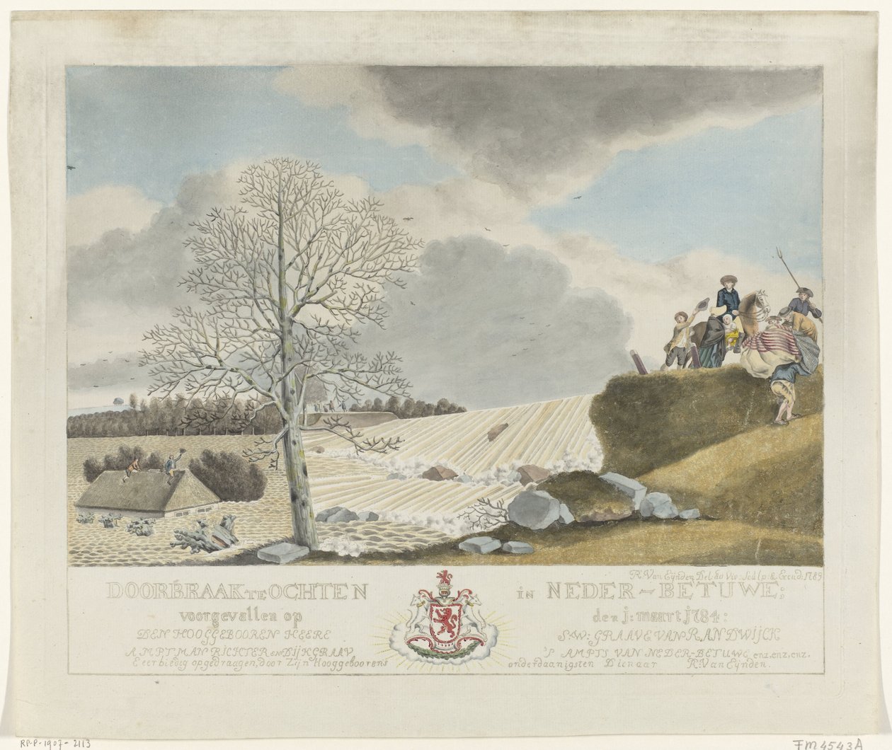 Rupture à Ochten, 1784 - Roeland van Eynden