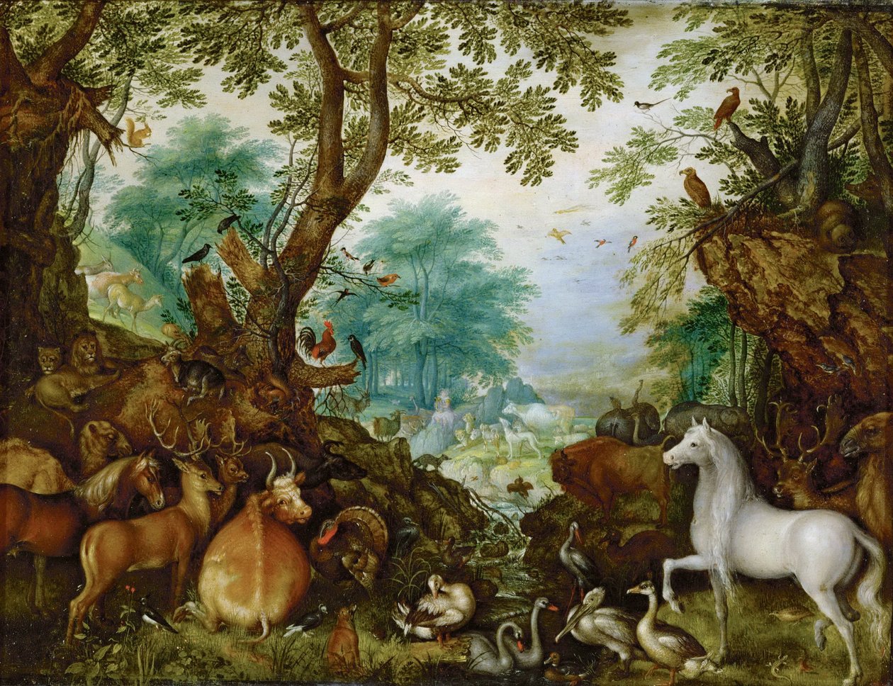 Orphée parmi les animaux - Roelandt Jacobsz. Savery