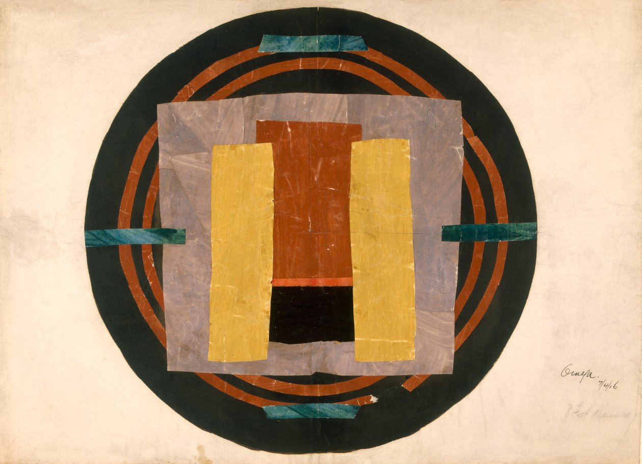 Design circulaire pour un tapis - Roger Eliot Fry
