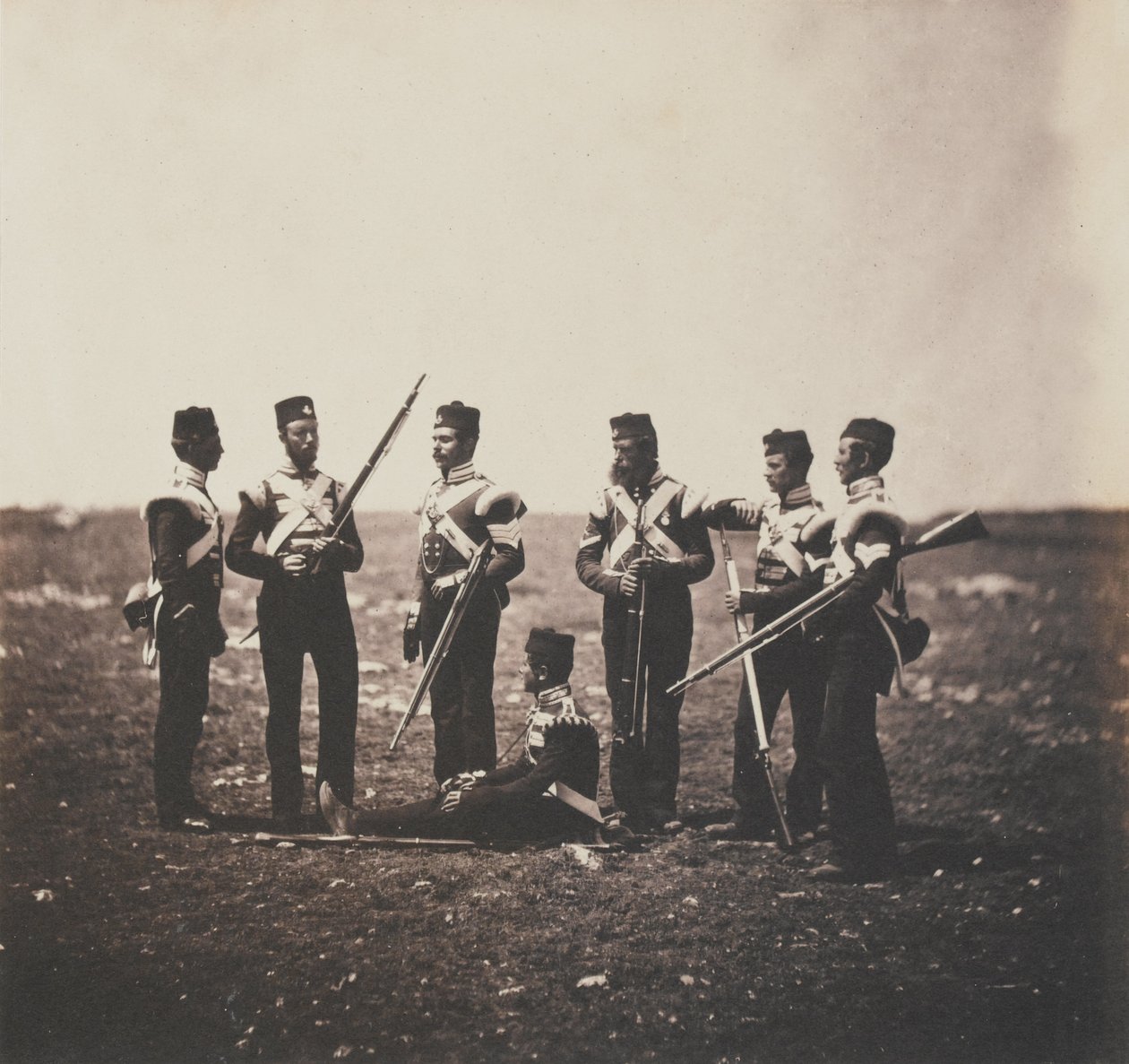 Hommes du 68e régiment de pied (infanterie légère) d