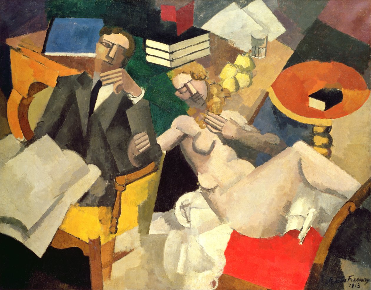Vie conjugale, 1913 - Roger de La Fresnaye