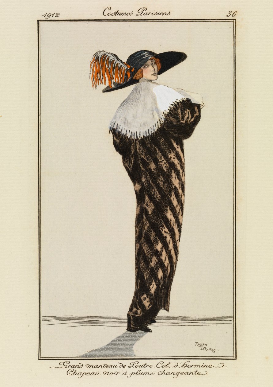 Planche 36 de "Costumes Parisiens - Roger Broders