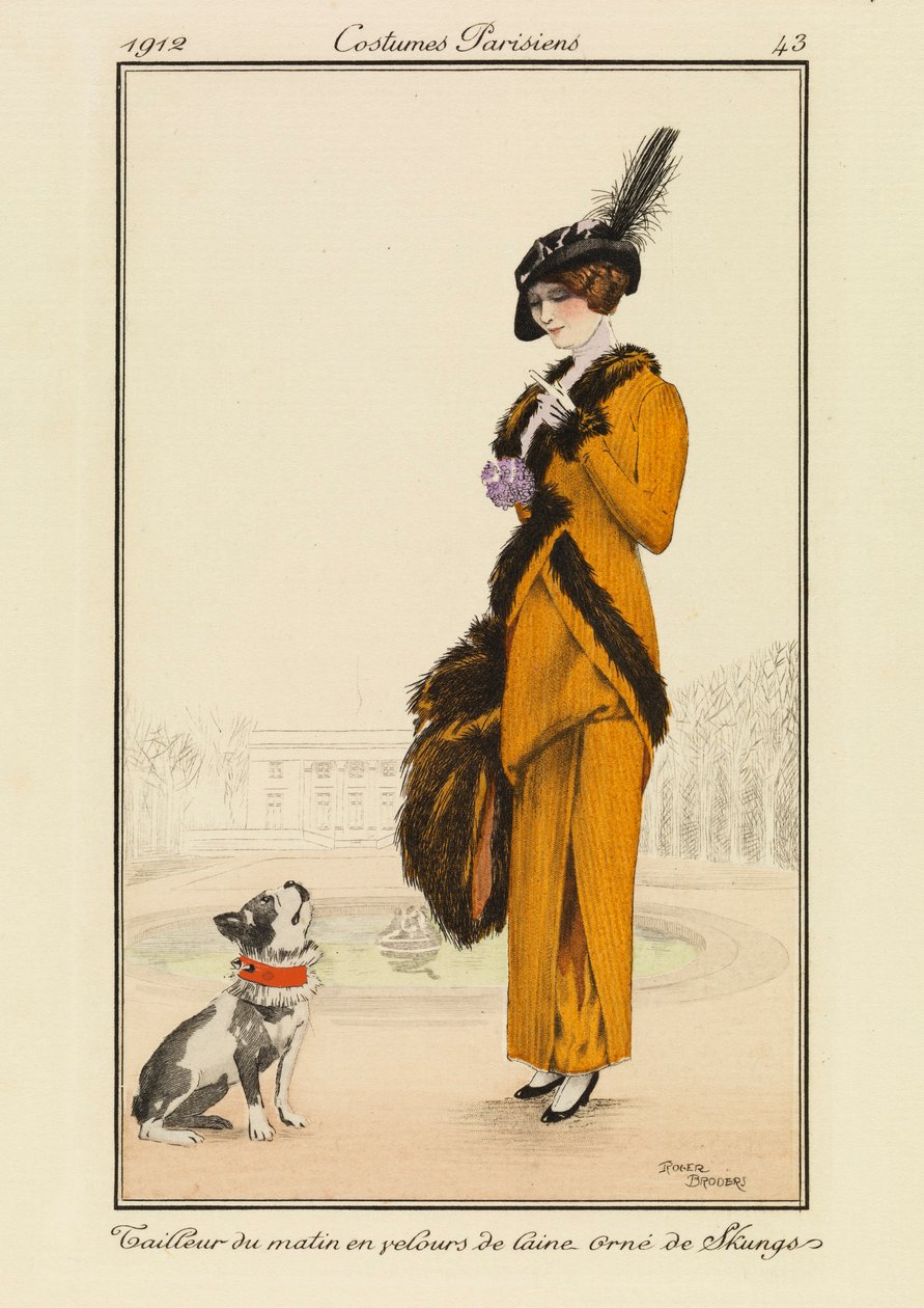 Planche 43 de "Costumes Parisiens - Roger Broders