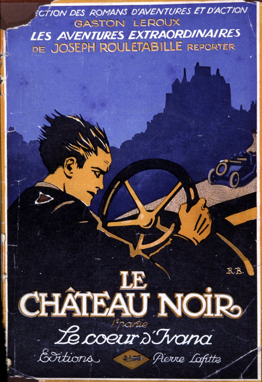 Le château noir, aventure de Rouletabille, vers 1930 (illustration) - Roger Broders