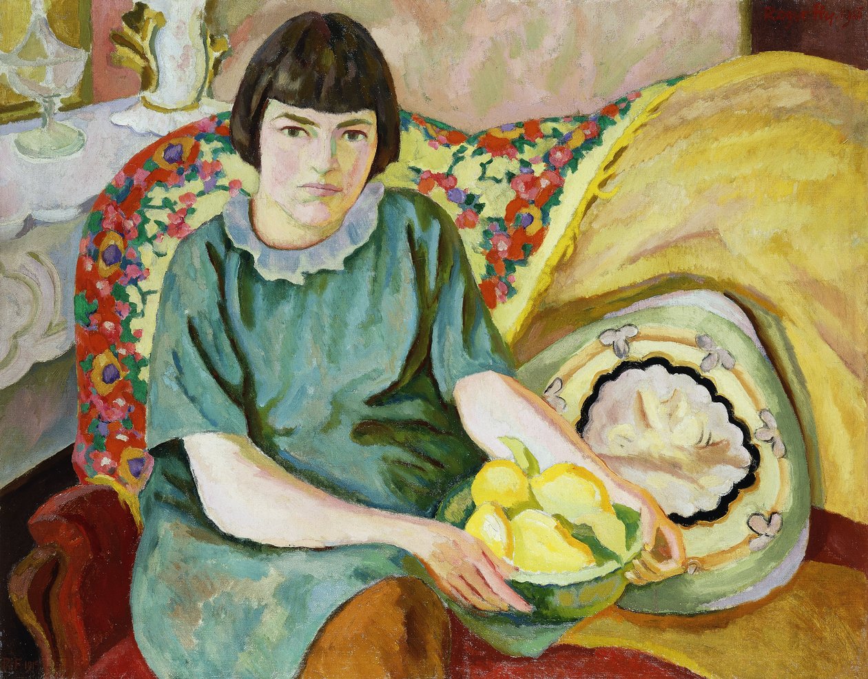 Portrait de Zoum Van den Eeckhoudt, 1915 - Roger Eliot Fry
