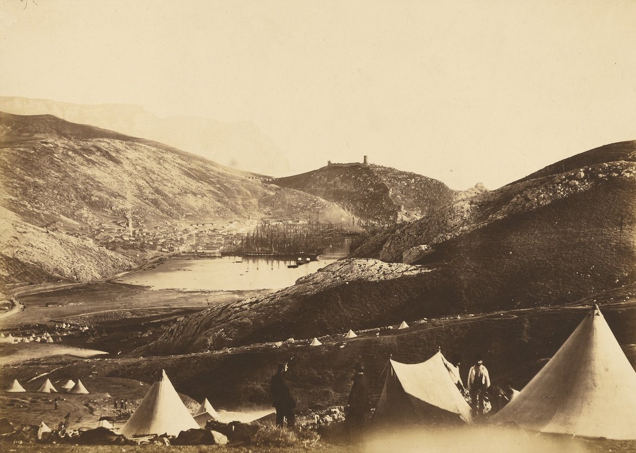Balaklava vue de Guards Hill - Roger Fenton