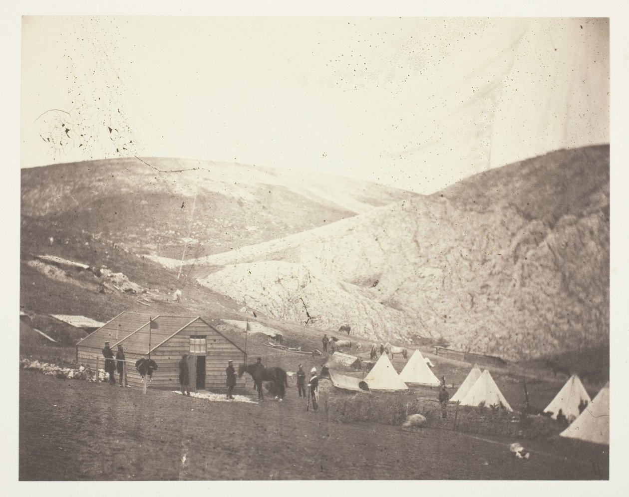 Camp des 4e Dragons, près de Karyni - Roger Fenton