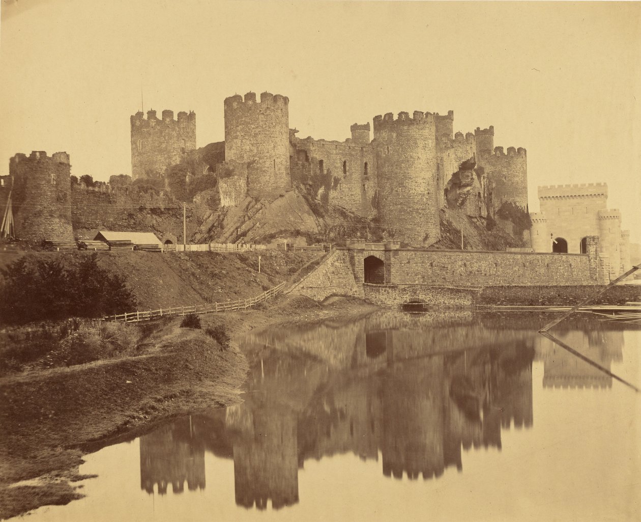 Château de Conwy, Pays de Galles du Nord - Roger Fenton