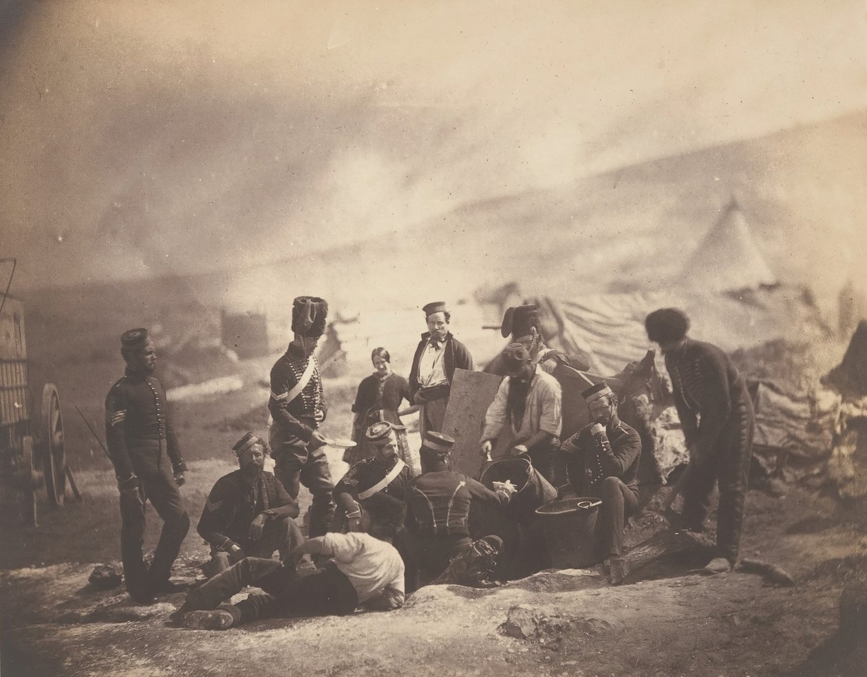 Maison de cuisine des 8e hussards, 1855 - Roger Fenton