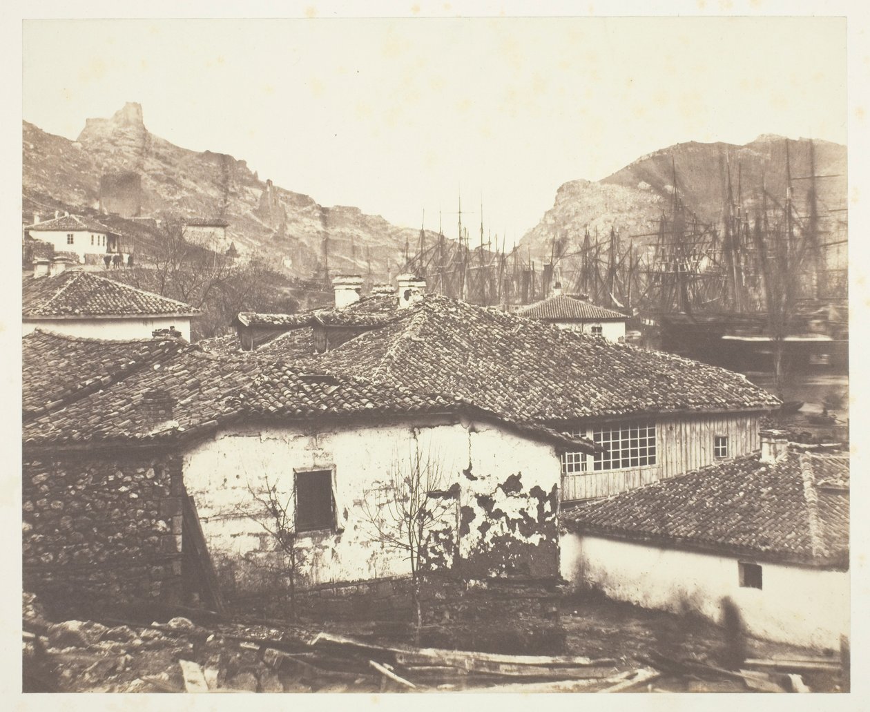 Chalets à Balaklava - Roger Fenton