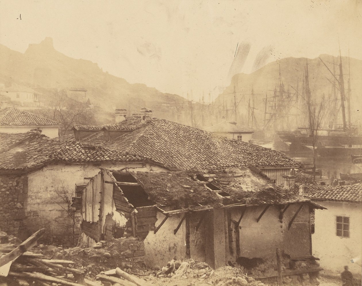 Cottages à Balaklava - Roger Fenton