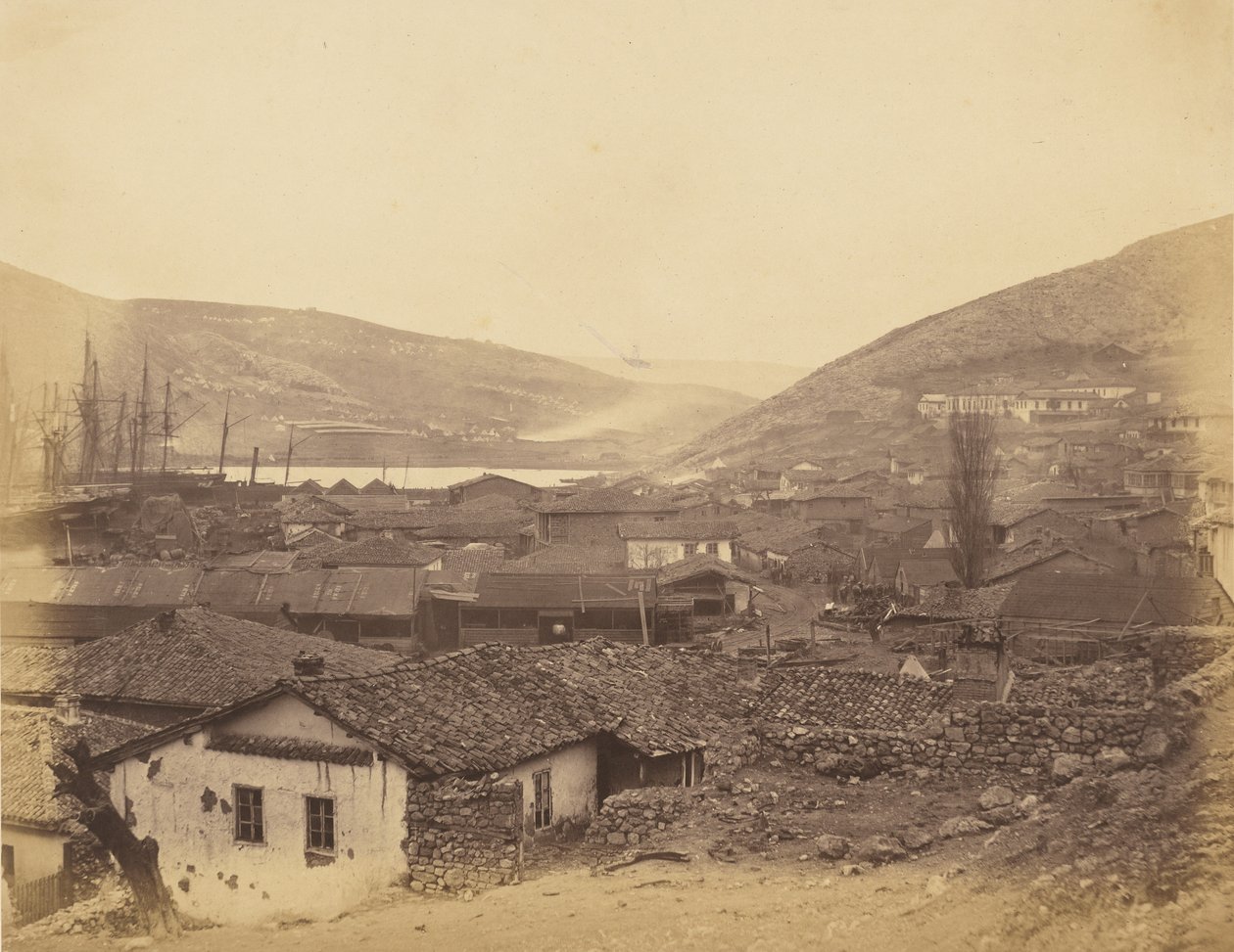 Vue générale de Balaklava - Roger Fenton