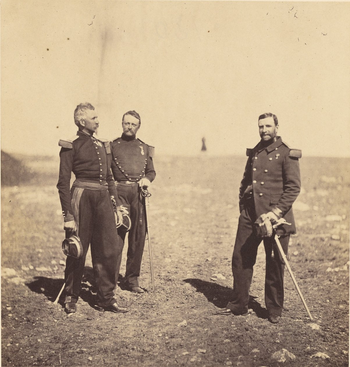 Généraux Labousinière et Beuret. - Roger Fenton