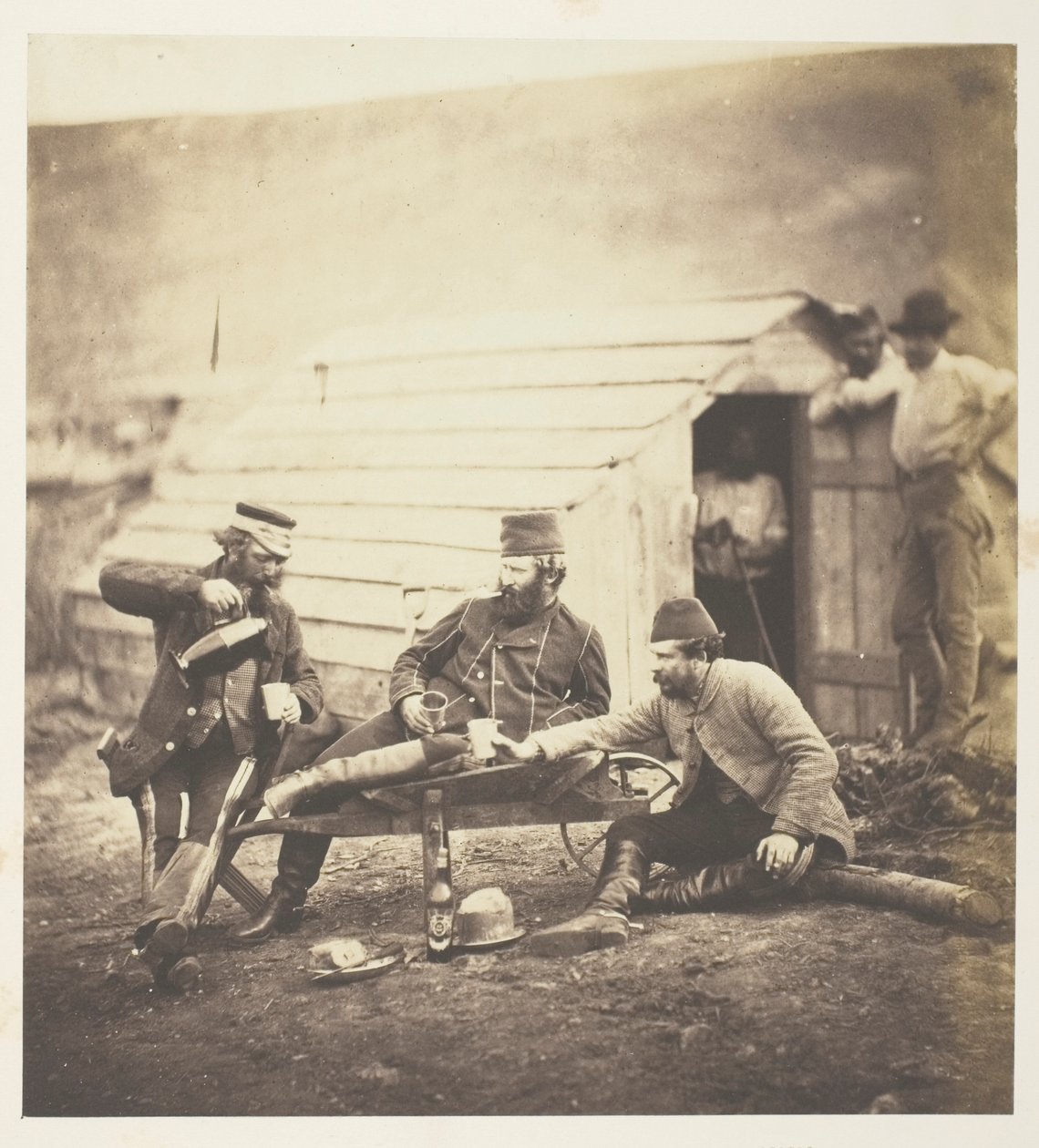 Difficultés au camp - Roger Fenton