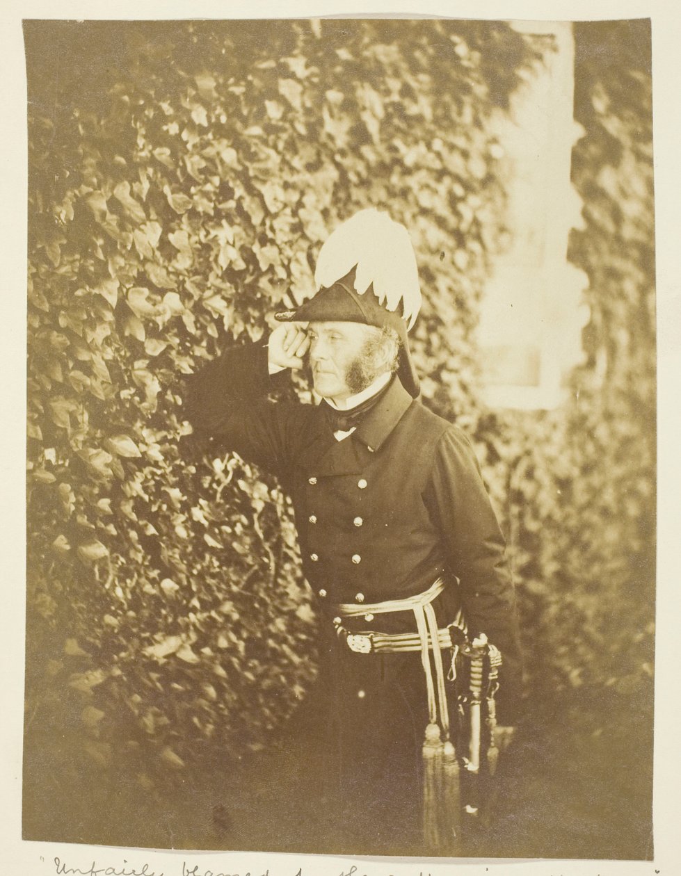 Jas. B.B. Estcourt (1802-1855), général, photographié en Crimée peu avant sa mort, 1802-1855 - Roger Fenton