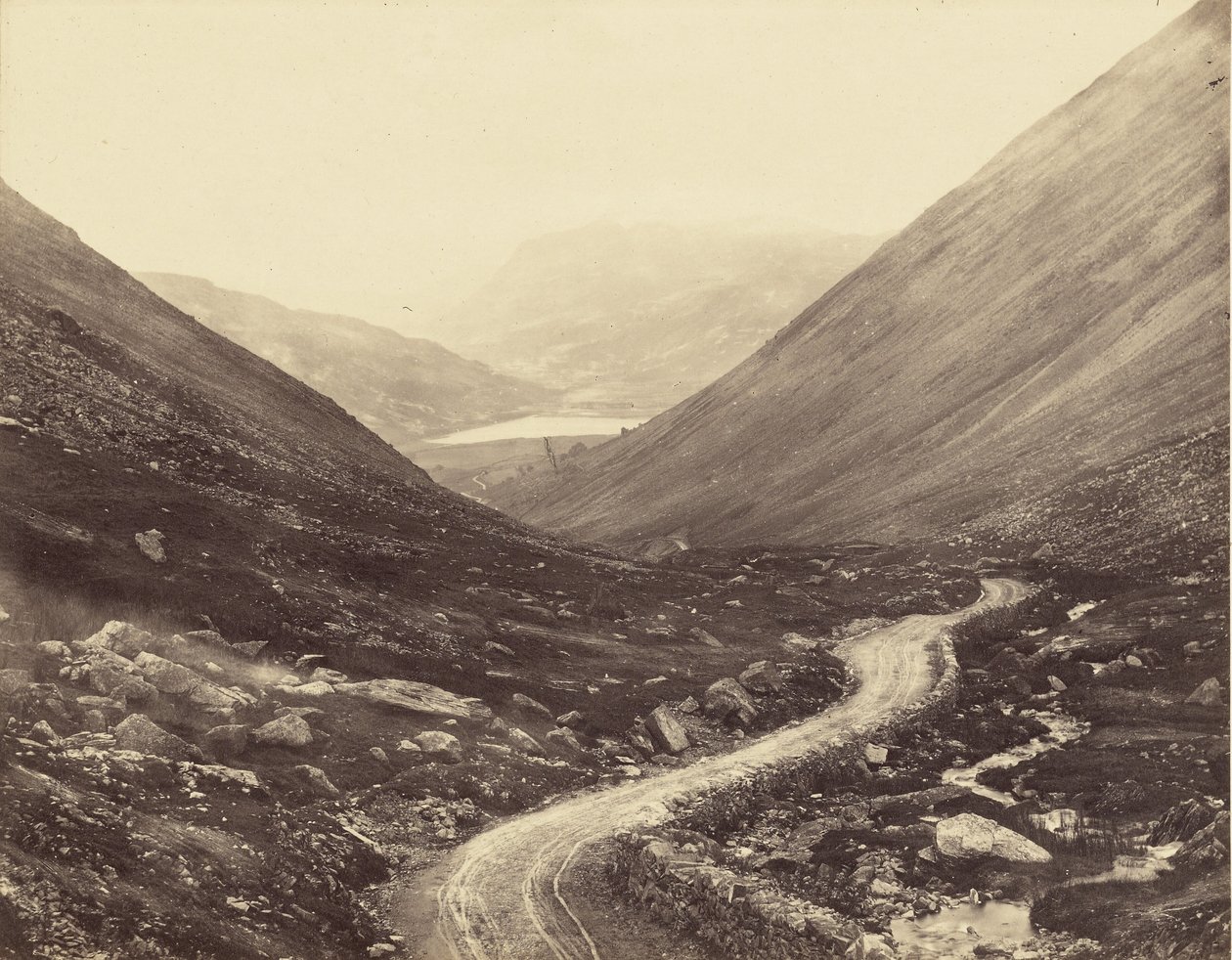 Col de Kirkstone, Westmoreland - Roger Fenton