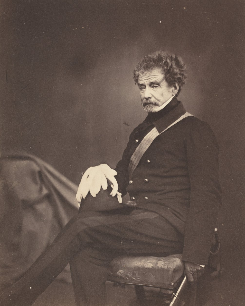 Lieutenant général Sir Colin Campbell, G.C.B., 1855 (photo) - Roger Fenton