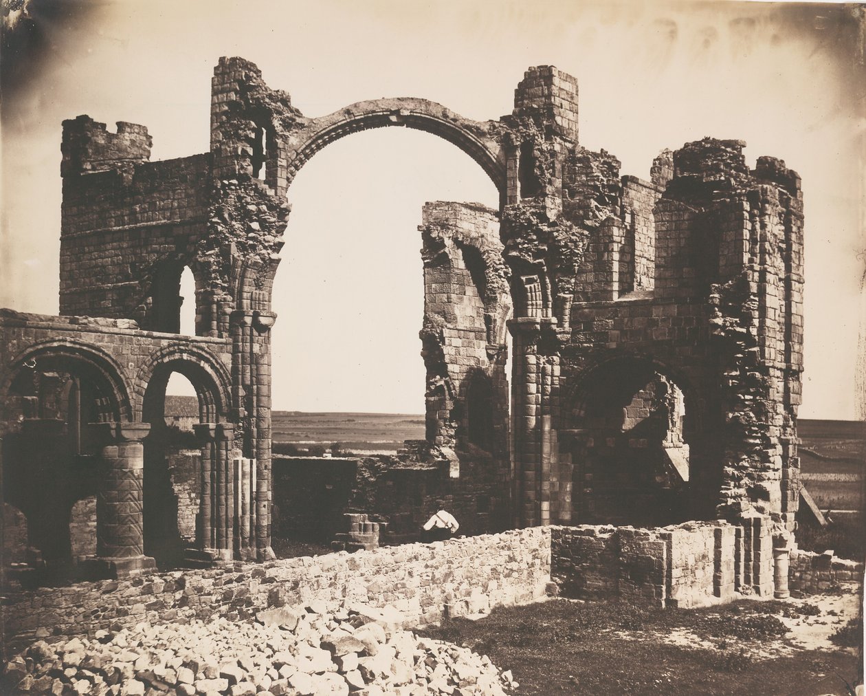 Prieuré de Lindisfarne, Île Sainte - Roger Fenton