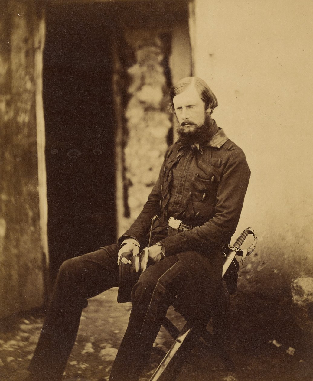 Lieutenant-colonel prince Édouard de Saxe-Weimar - Roger Fenton