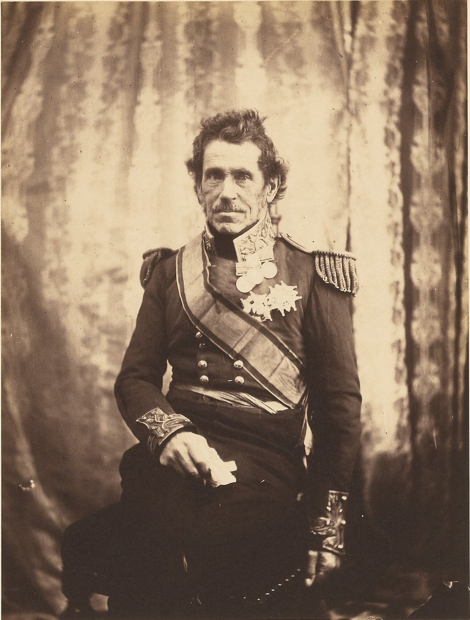 Lieutenant-général Sir De Lacy Evans, G.C.B. - Roger Fenton