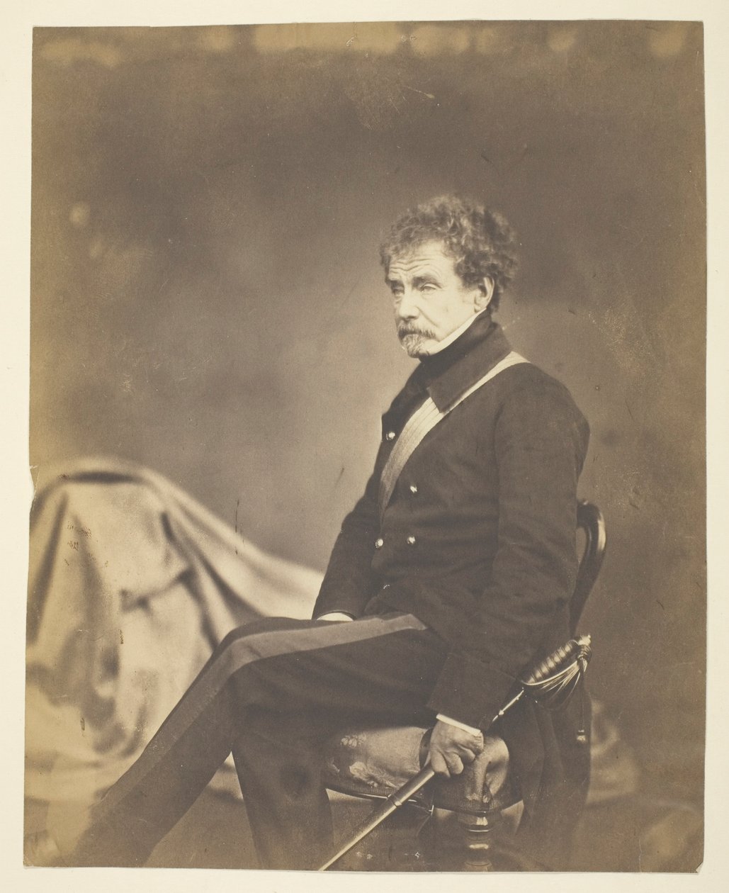 Sir Colin Campbell, Lord Clyde (1792-1863), maréchal; en Crimée - Roger Fenton