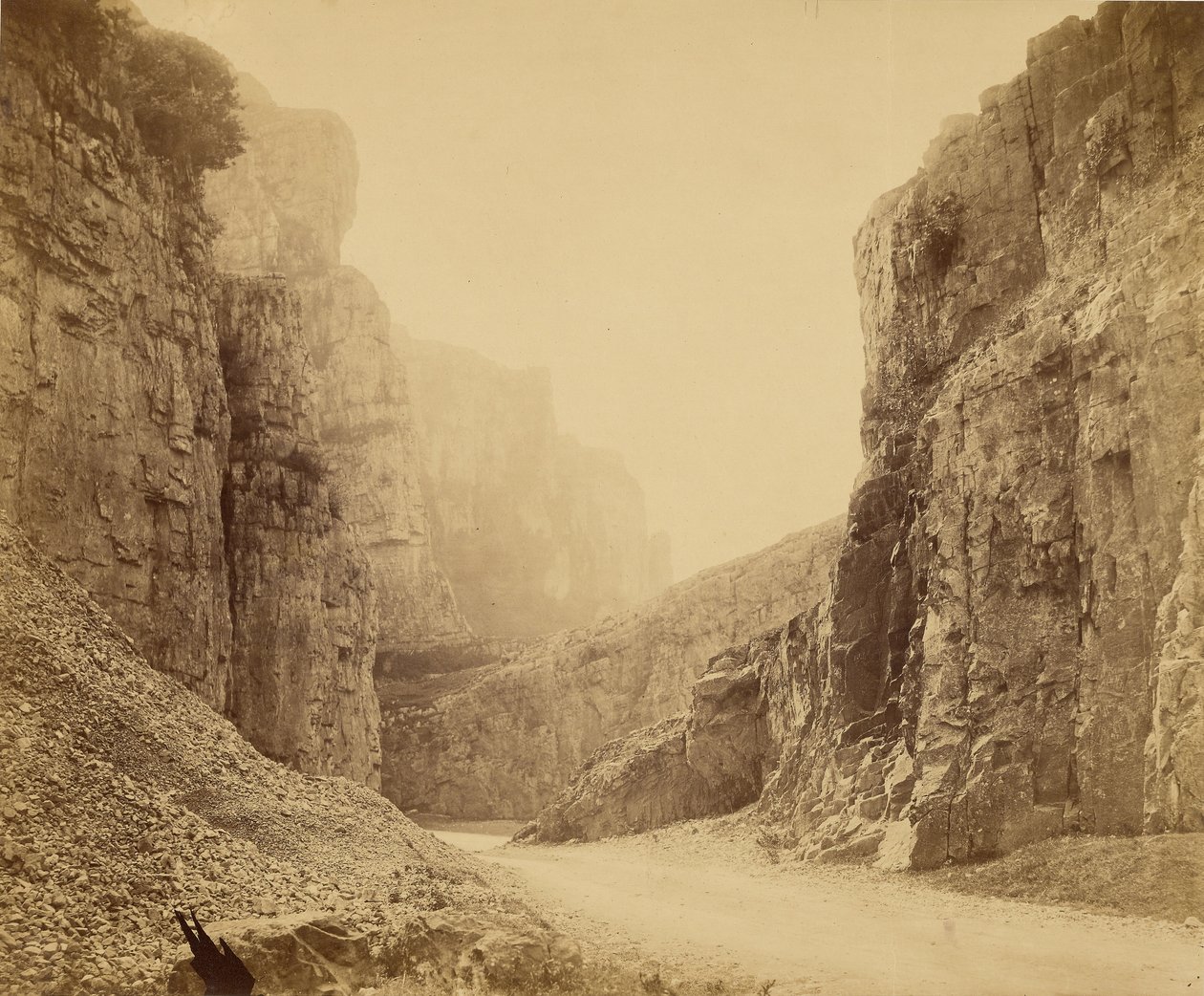 Les falaises de Cheddar, dans la vallée centrale - Roger Fenton