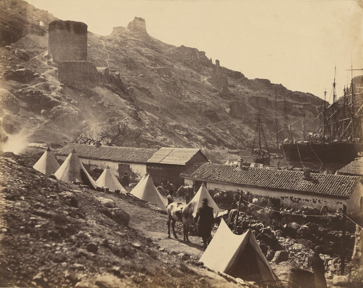 Le château génois, Balaklava - Roger Fenton