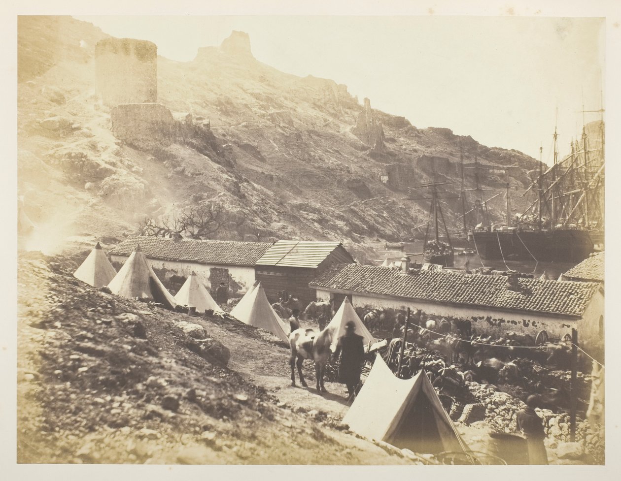 Le château génois, Balaklava - Roger Fenton