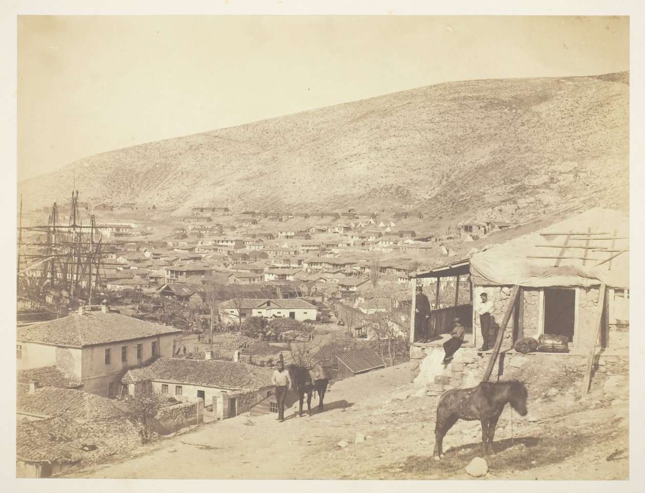 La ville de Balaklava - Roger Fenton