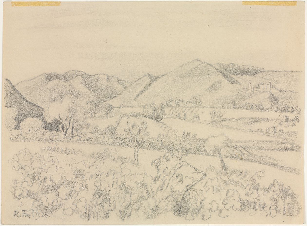Paysage - Roger Fry